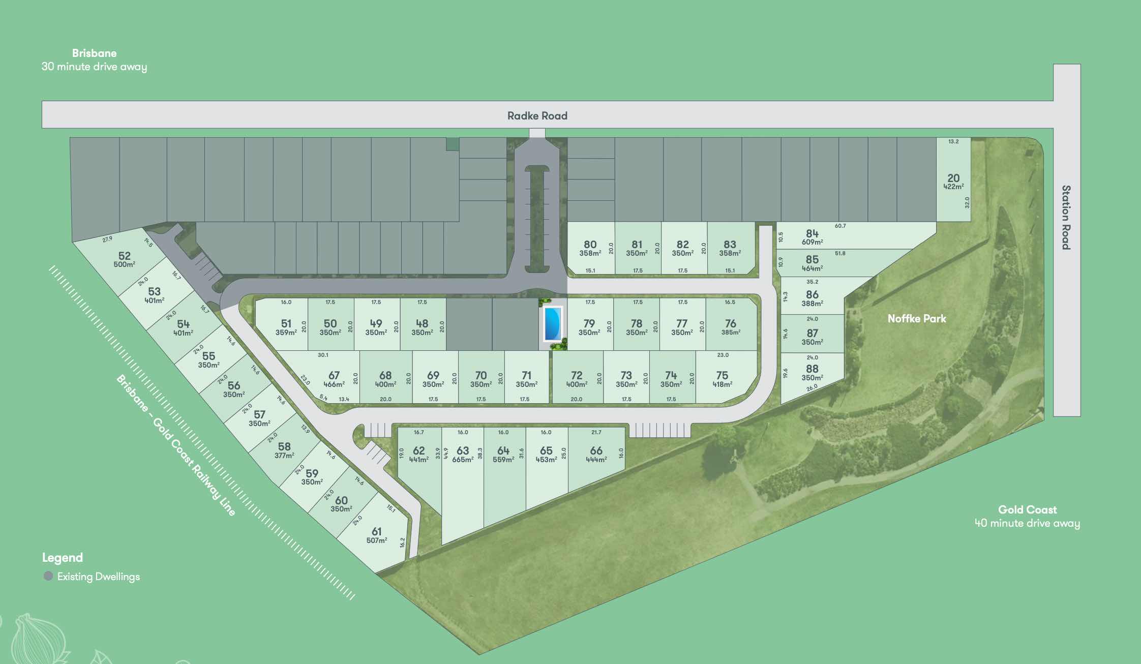 [Land for Sale] Parkside Estate, Bethania OpenLot